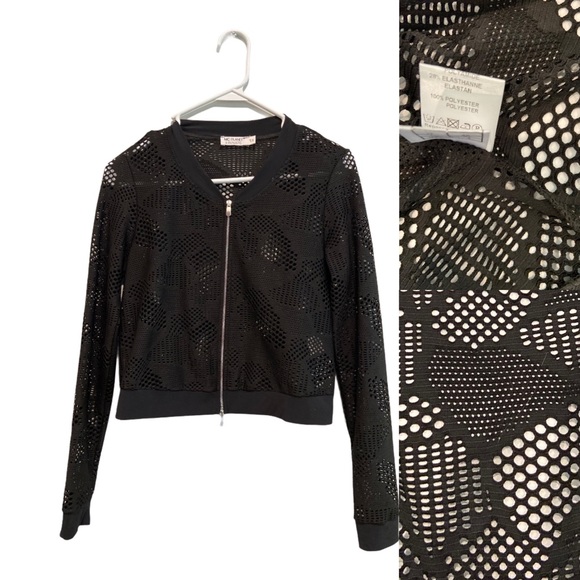 MC Planet mesh weave zip up jacket. NWOT - Picture 1 of 10